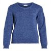 Maglione Vila Donna Collo Tondo Maglia Caldo Sostenibile