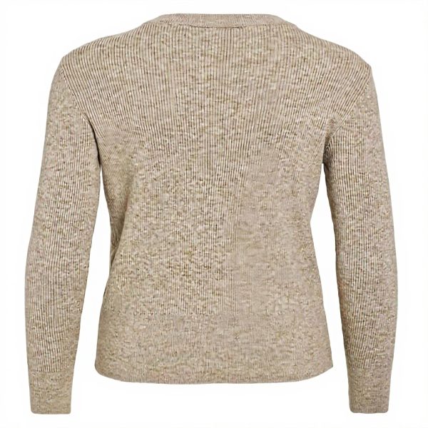 Maglia girocollo Vila Vicomfy donna maniche lunghe