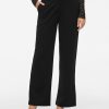 Pantaloni donna Vila Viclua HW Wide Button Noos taglio largo-7
