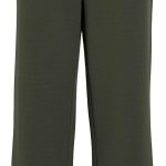 Pantaloni donna Vila Viclua HW Wide Button Noos taglio largo-0