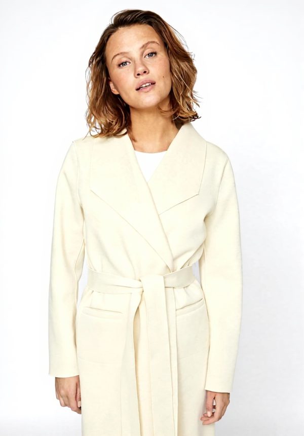 Cappotti Donna Vila Vijuice Coat-Noos Nero Betulla