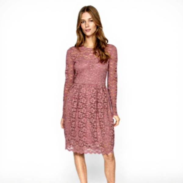 Vila Abito in Pizzo Donna Vestito Casual Design Traspirante