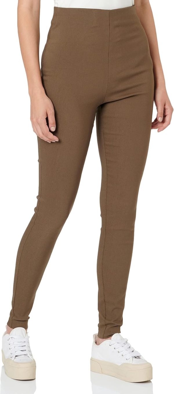 Leggings Vila Donna Vita Alta 7/8 Lunghezza Noos-0