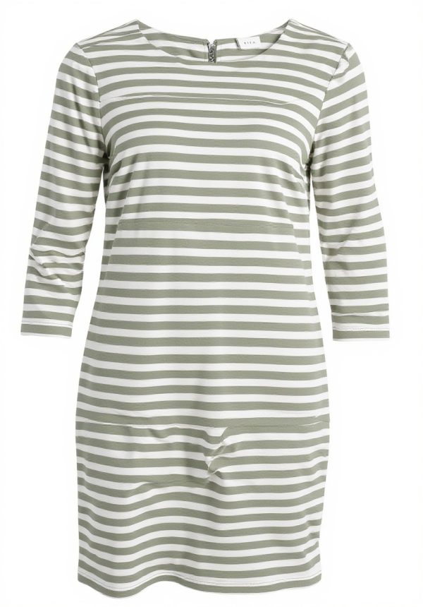 Vila Abito Jersey Donna Casual Dress Sustainable Material