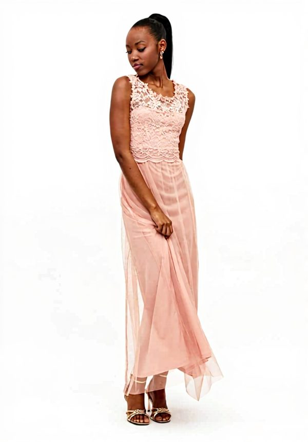 Vestito Elegante Donna VILA CLOTHES Vilynnea Maxi Dress Noos