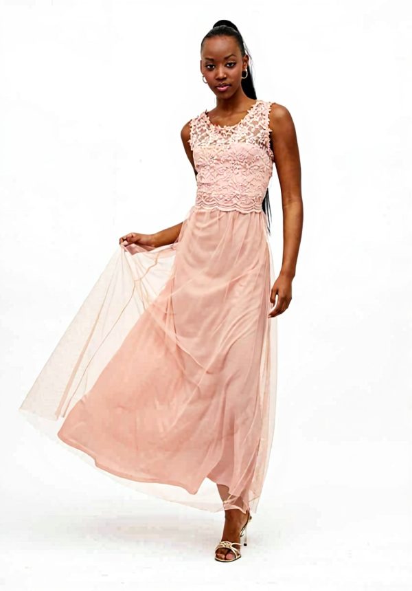 Vestito Elegante Donna VILA CLOTHES Vilynnea Maxi Dress Noos