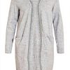 Cardigan Vila Maglione Donna Caldo Sostenibile Colori