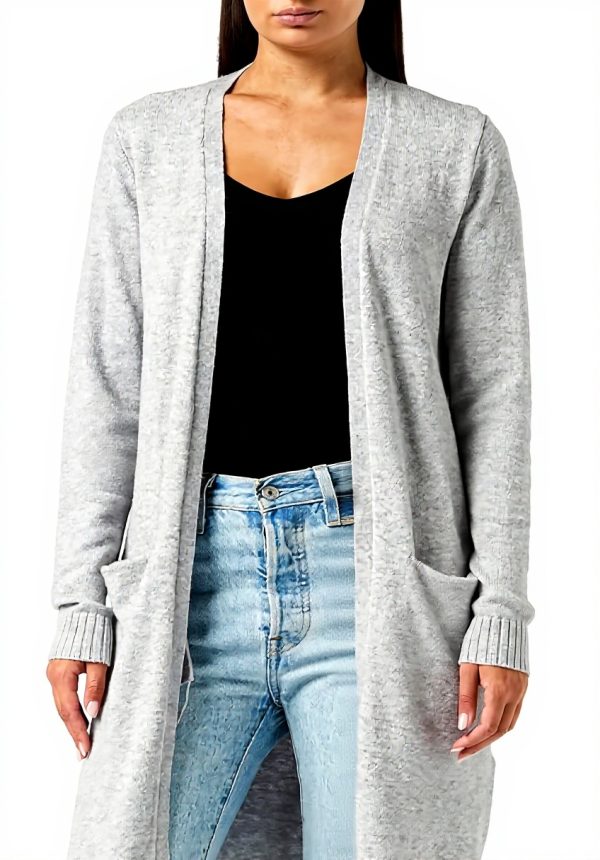 Cardigan Vila Maglione Donna Caldo Sostenibile Colori