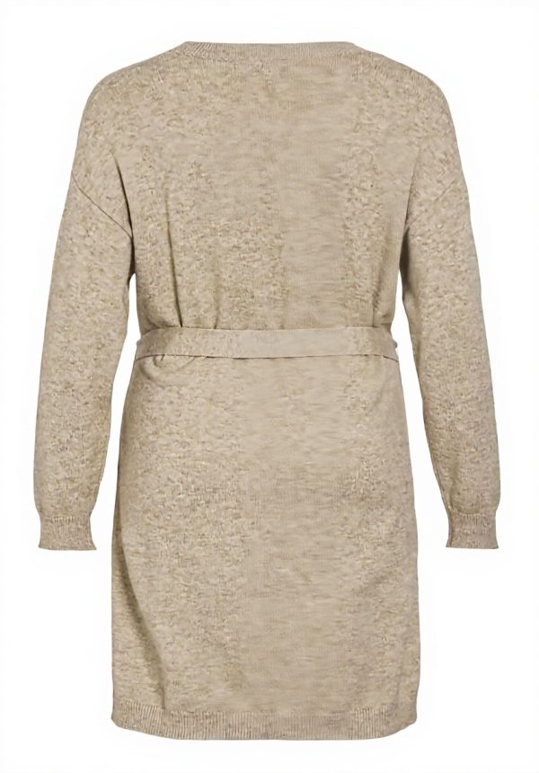 Abito Vila Donna Maglia Cinturato Corto Bestseller