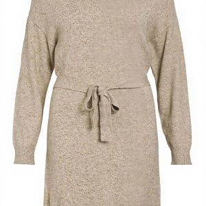 Abito Vila Donna Maglia Cinturato Corto Bestseller