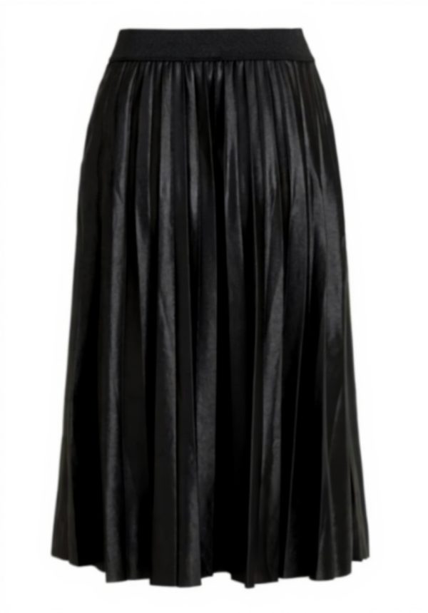 Gonna Midi Plissettata Vila VINITBAN Cotone Morbido Donna
