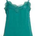 Vila Strap Top VICAVA Lace Trim Womens Fashion Tops