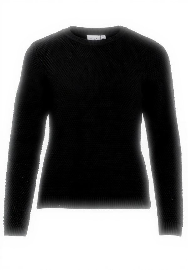 Vila Vidalo O-Neck L/S Knit Top Women Sustainable Material