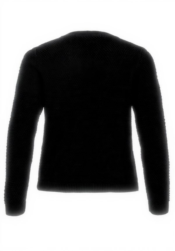 Vila Maglione Donna O-Neck LS Knit Top Sustainable Material