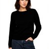 Vila Maglione Donna O-Neck LS Knit Top Sustainable Material