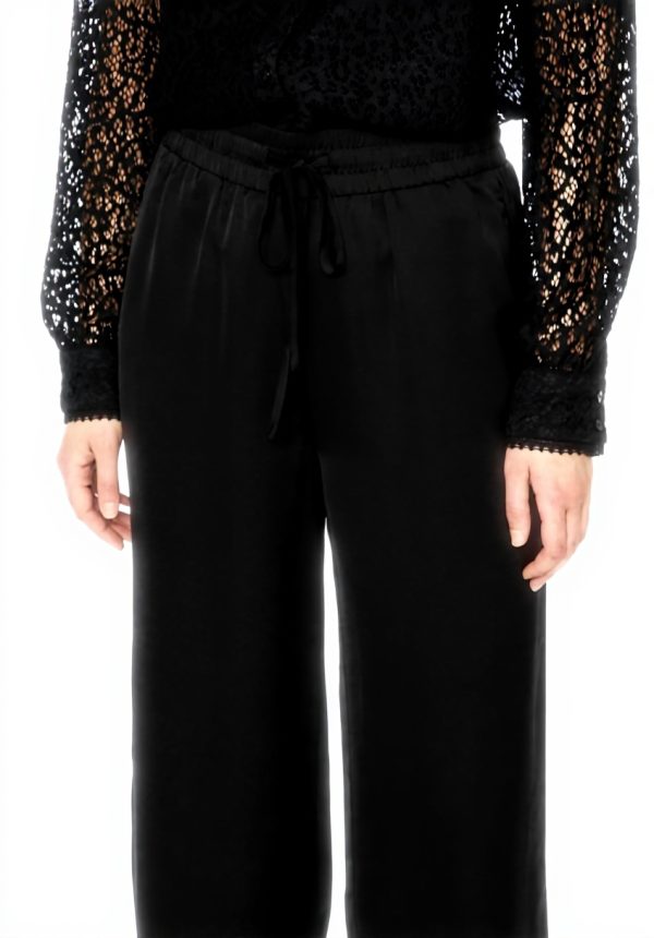 Pantaloni Donna Vila Viellette HW Wide Pants Noos Elastico