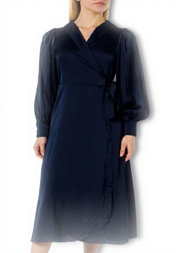 Vestito Donna Vila Vienna Ravenna LS Caviglia Wrap