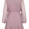 Vila Vifalia Long Sleeve Dress Women Casual Button Front