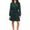 Vila Vifalia Long Sleeve Dress Women Casual Button Front