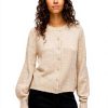 Vila Cardigan Donna Maglione Collo Tondo Maniche Lunghe