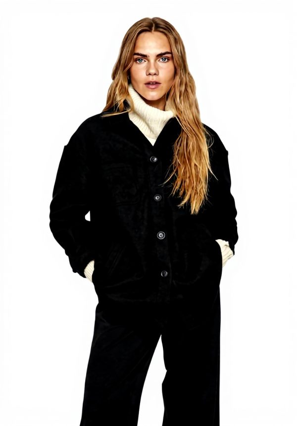 Giacche Donna Vila Vikimmi Shirt LS Giacca-Noos Nero
