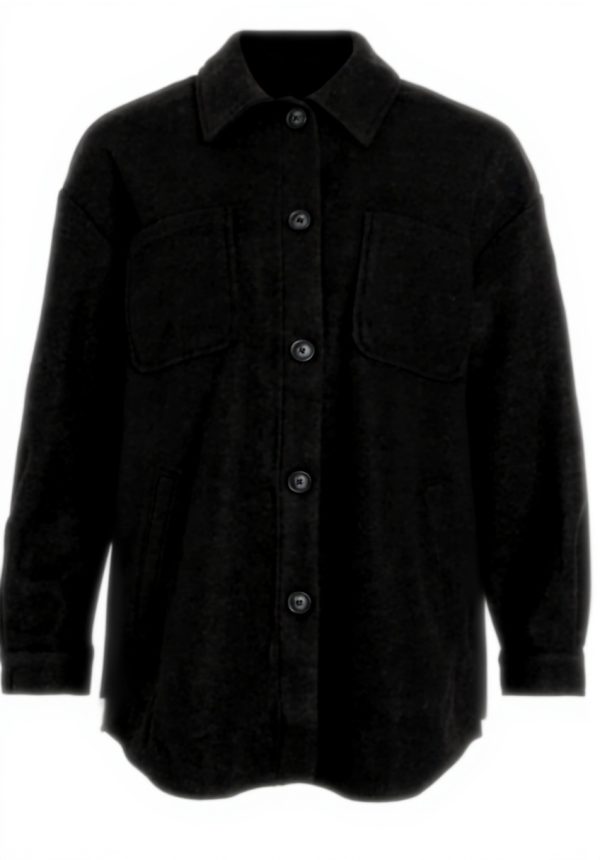 Giacche Donna Vila Vikimmi Shirt LS Giacca-Noos Nero