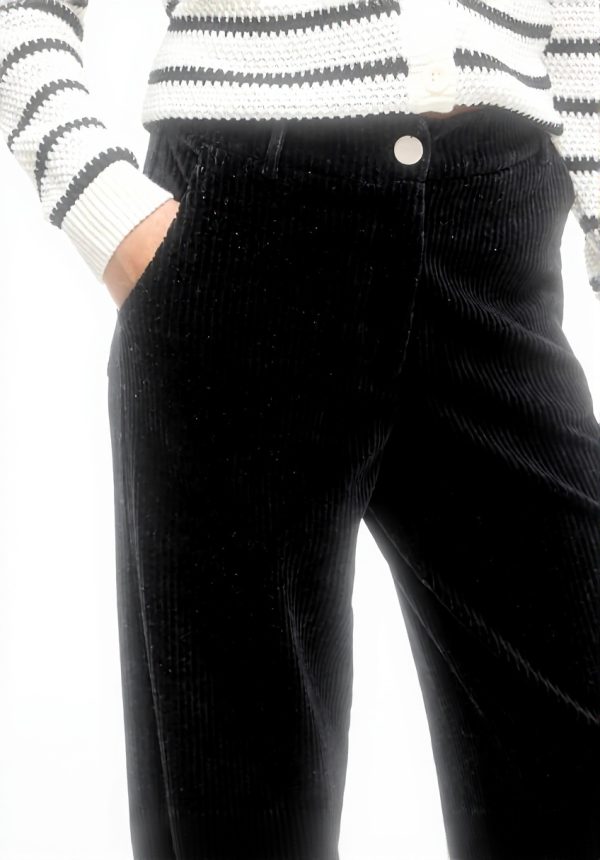 Vila Vikita Wide Corduroy Pants Women Comfort Fit