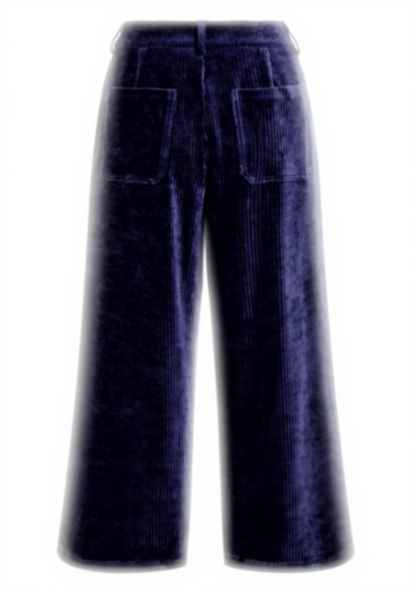 Vila Vikita Wide Corduroy Pants Women Comfort Fit