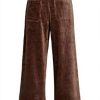 Vila Vikita Wide Corduroy Pants Women Comfort Fit