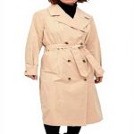 Cappotto Donna Vila Vimersin Trench Longo Beige Classico
