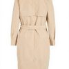 Cappotto Donna Vila Vimersin Trench Longo Beige Classico