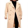 Cappotto Donna Vila Vimersin Trench Longo Beige Classico