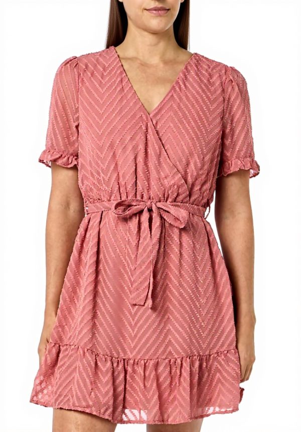 Vila Vimichelle Summer Belted Short Dress Women Fashion
