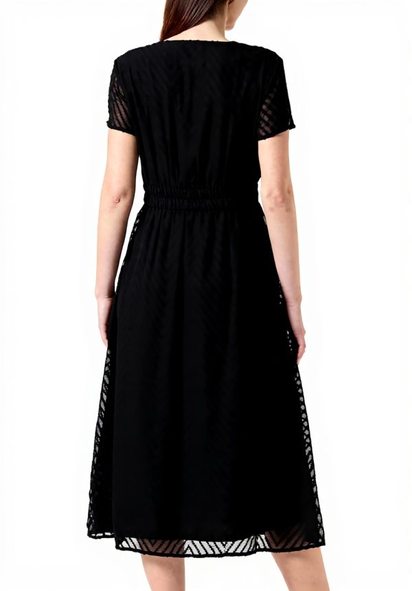 Abito midi donna Vila Vimichelle scollo V poliestere