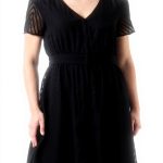 Abito midi donna Vila Vimichelle scollo V poliestere