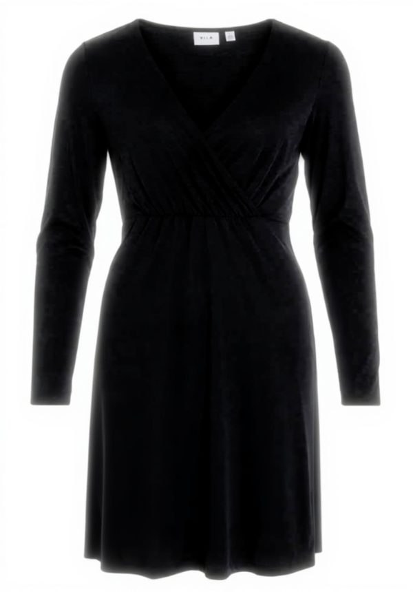 Vila Vimodala Abito Donna TENCEL MODAL Nero Taglie