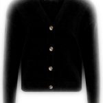 Cardigan donna Vila Viril scollo a V maglia taglio normale