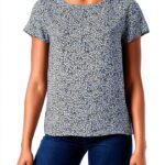 Maglietta donna Bestseller scollo rotondo modello Nero-0