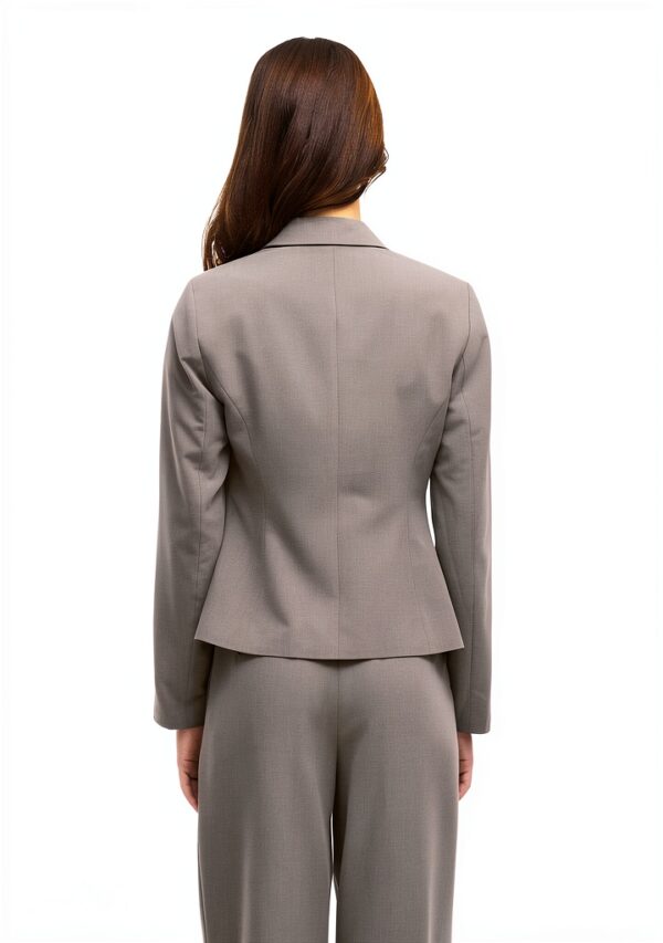 Blazer Donna Vila Tessuto Strutturato Taglio Aderente-3