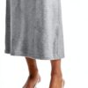 Gonna maxi maglia fascia elastica donna Melange Grigio Medio-6