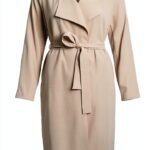 Trench Donna Vila Cinturato Tasca Lunga Sleeve Grigio-0