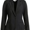Blazer Donna Vila Nero Falcon Tessuto Strutturato Taglio-0