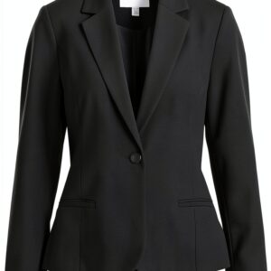 Blazer Donna Vila Nero Falcon Tessuto Strutturato Taglio-0