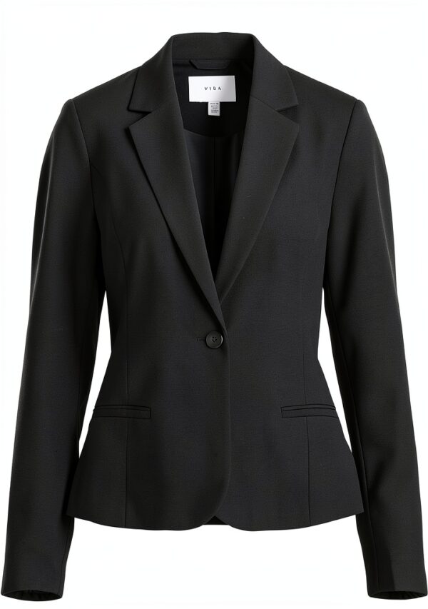 Blazer Donna Vila Nero Falcon Tessuto Strutturato Taglio-0