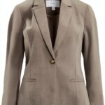Blazer Donna Vila Tessuto Strutturato Taglio Aderente-0