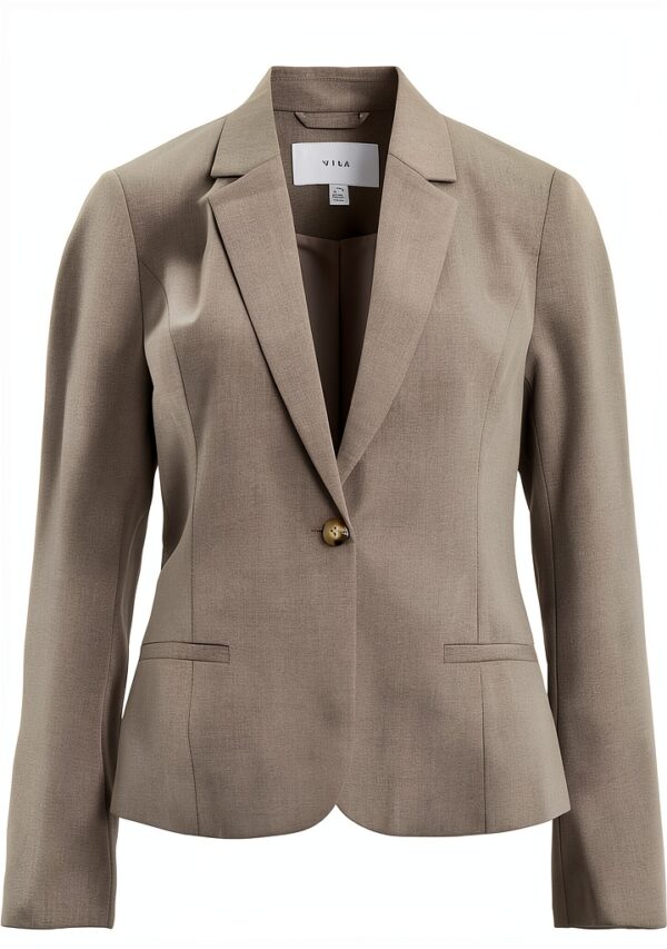 Blazer Donna Vila Tessuto Strutturato Taglio Aderente-0
