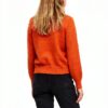 Vila Cardigan Donna Bottoni Scollo V Maniche Palloncino-8