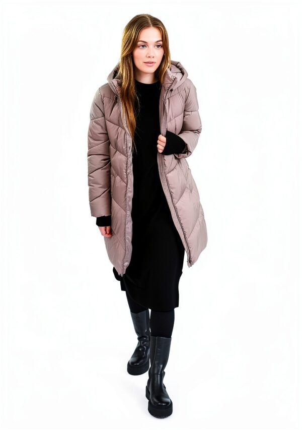 Giacca invernale Bestseller poliestere donna manica lunga-5