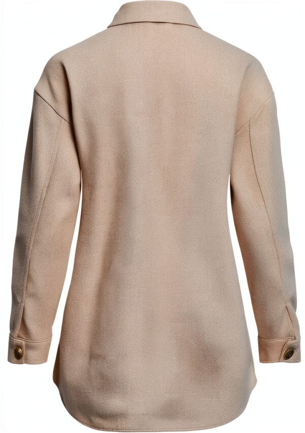 Giacca camicia oversized Vila donna 100% poliester-3