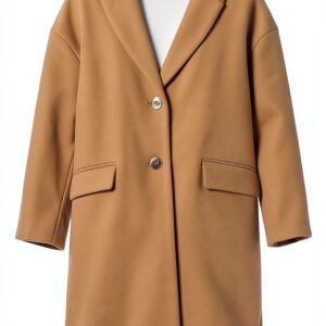 Cappotto di lana Bestseller donna bottoni colletto Tigers-0